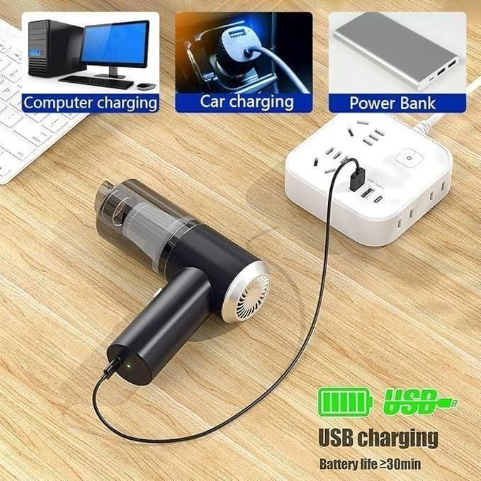 Portable Air Duster Wireless Vaccum