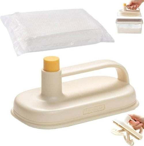 Disposable Magic Wipes Cleaning Brush